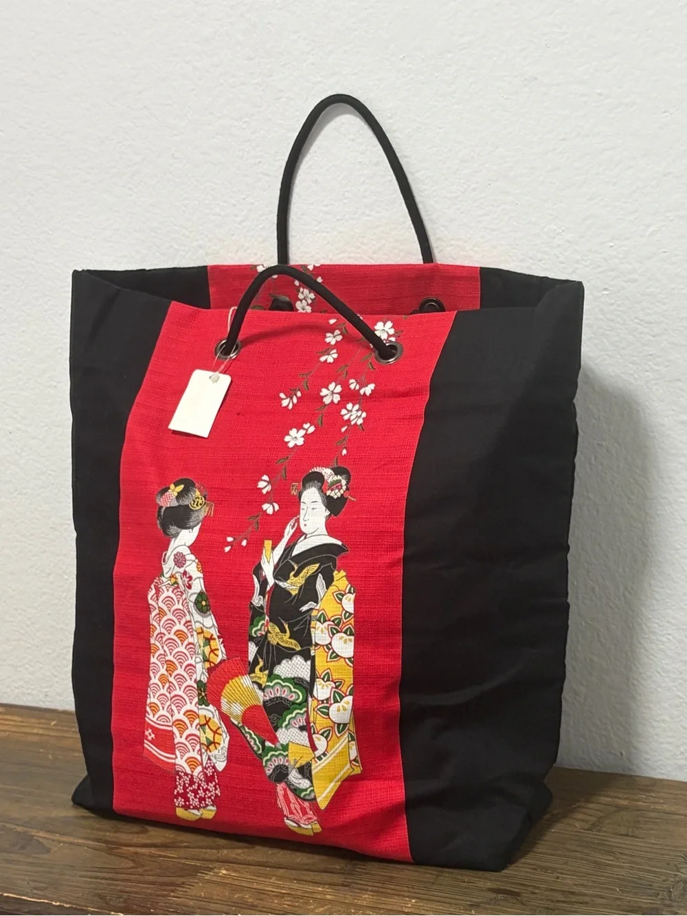 Japanese Geisha Tote - NEW
